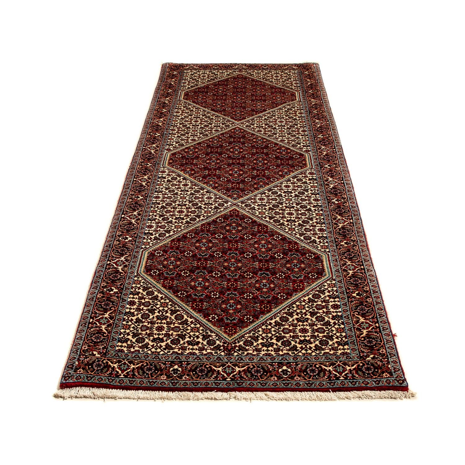 Alfombra de pasillo Alfombra persa - Bidjar - 291 x 88 cm - multicolor