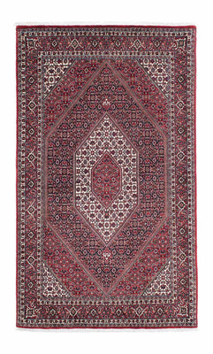 Alfombra persa - Bidjar - 204 x 129 cm - rojo claro