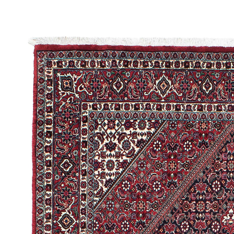Alfombra persa - Bidjar - 204 x 129 cm - rojo claro