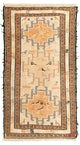 Kilim de seda Alfombra 63x107cm