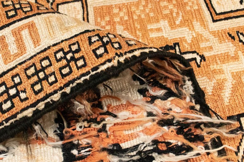Alfombra Kelim - Oriental - 100 x 71 cm - beige
