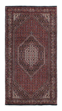 Alfombra de pasillo Alfombra persa - Bidjar - 200 x 99 cm - azul oscuro