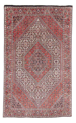 Alfombra persa - Bidjar - 173 x 107 cm - rojo claro