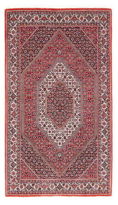 Alfombra persa - Bidjar - 189 x 109 cm - rojo