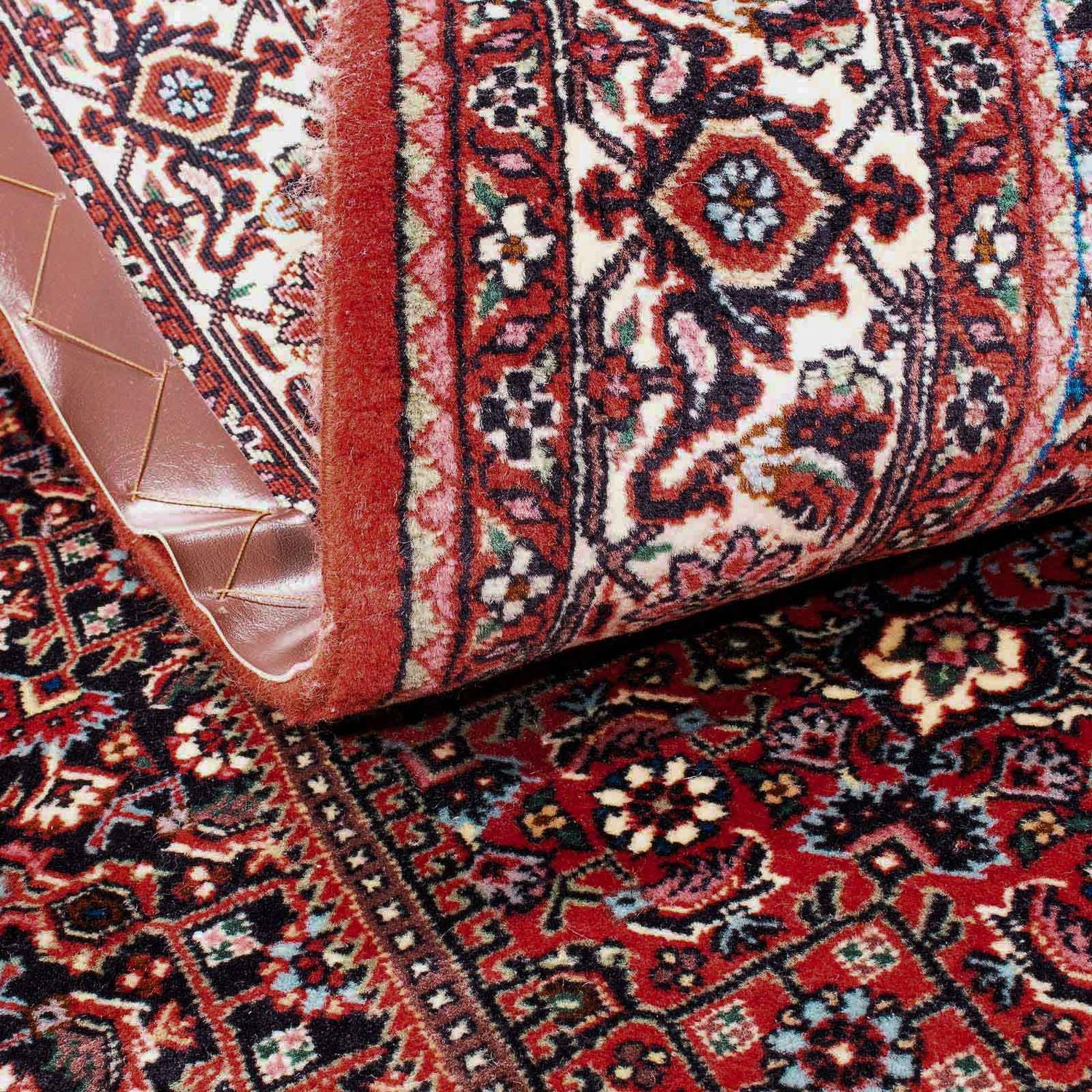 Alfombra persa - Bidjar - 189 x 109 cm - rojo