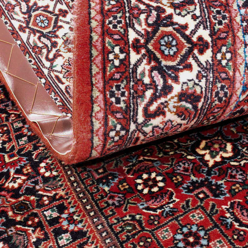 Alfombra persa - Bidjar - 189 x 109 cm - rojo