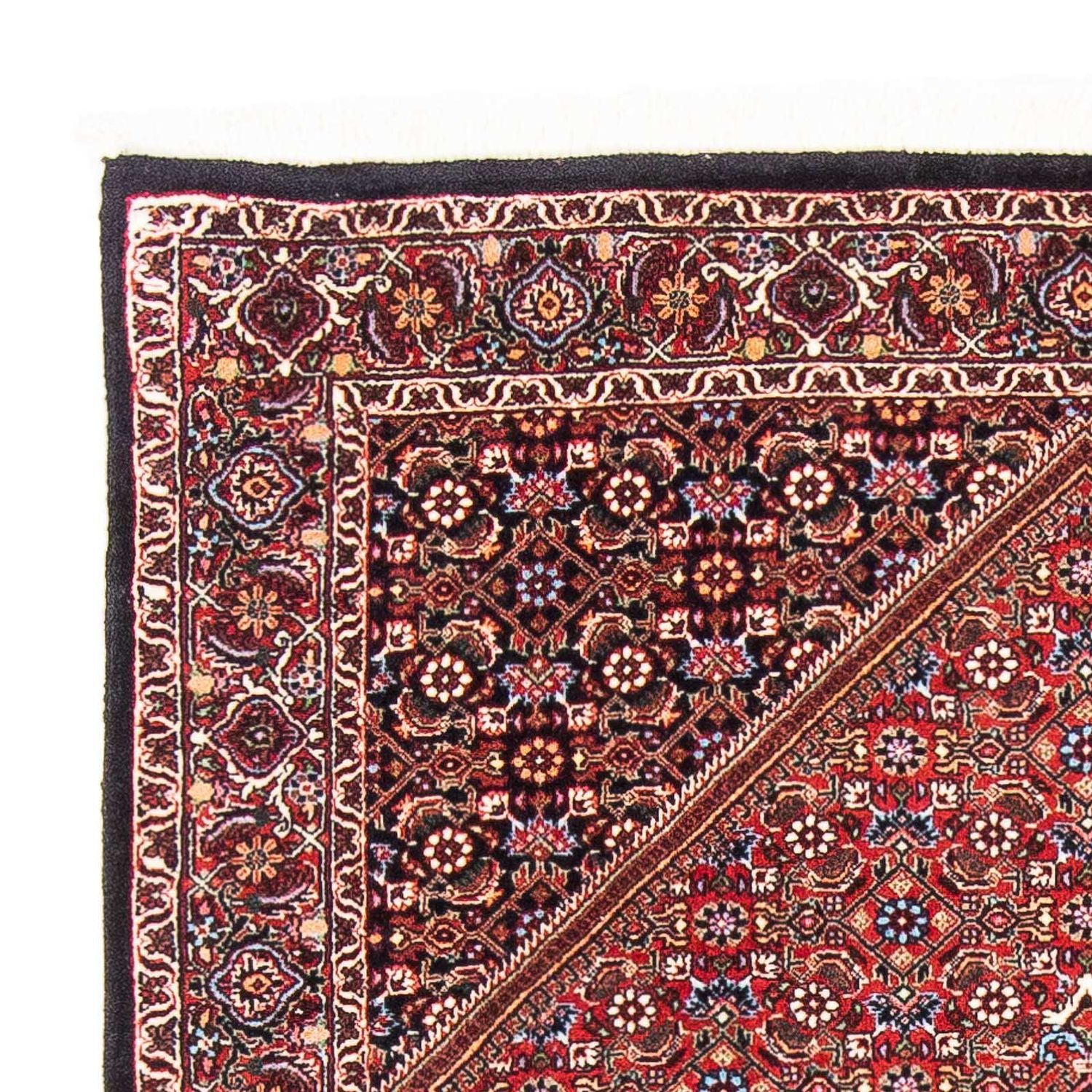 Alfombra persa - Bidjar - 169 x 108 cm - rojo