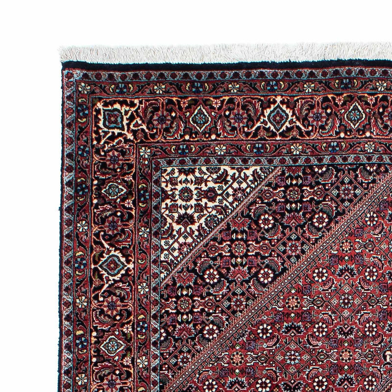 Alfombra persa - Bidjar - 200 x 130 cm - rojo claro