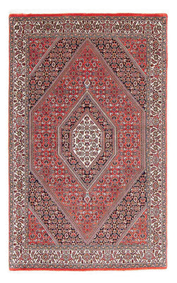 Alfombra persa - Bidjar - 176 x 110 cm - rojo