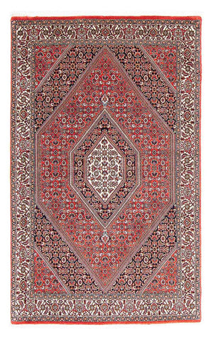 Alfombra persa - Bidjar - 176 x 110 cm - rojo