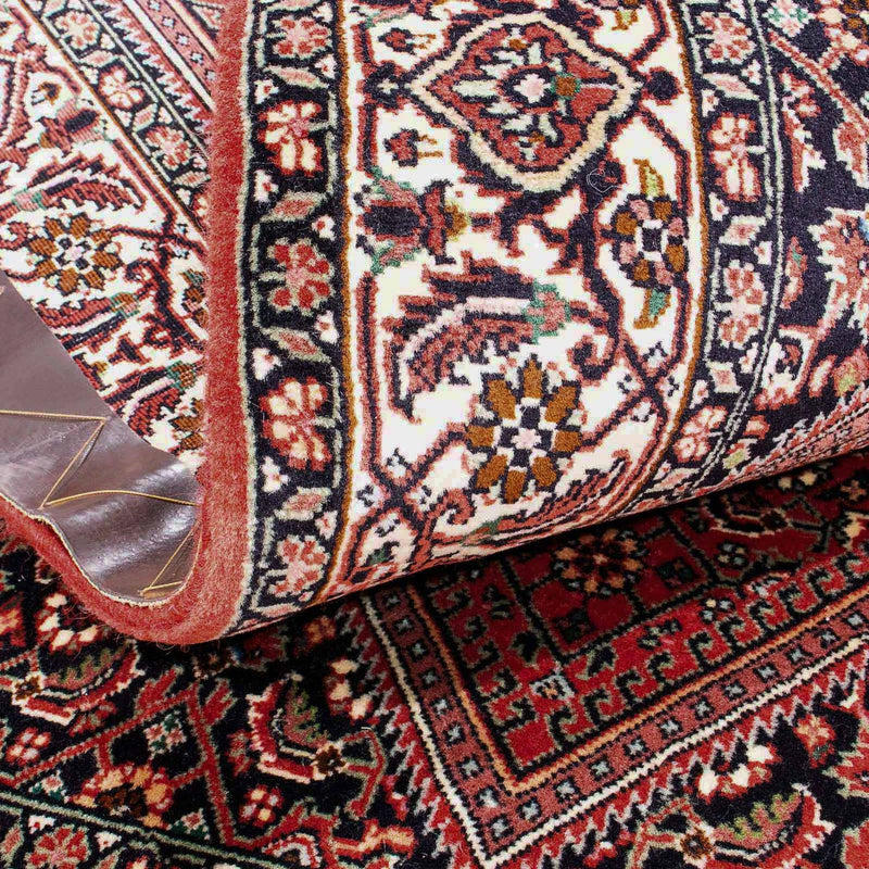 Alfombra persa - Bidjar - 176 x 110 cm - rojo
