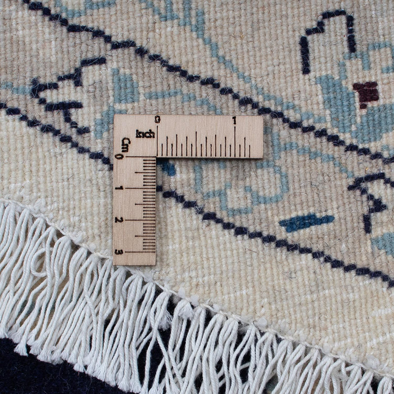 Alfombra persa - Nain - 352 x 248 cm - azul oscuro