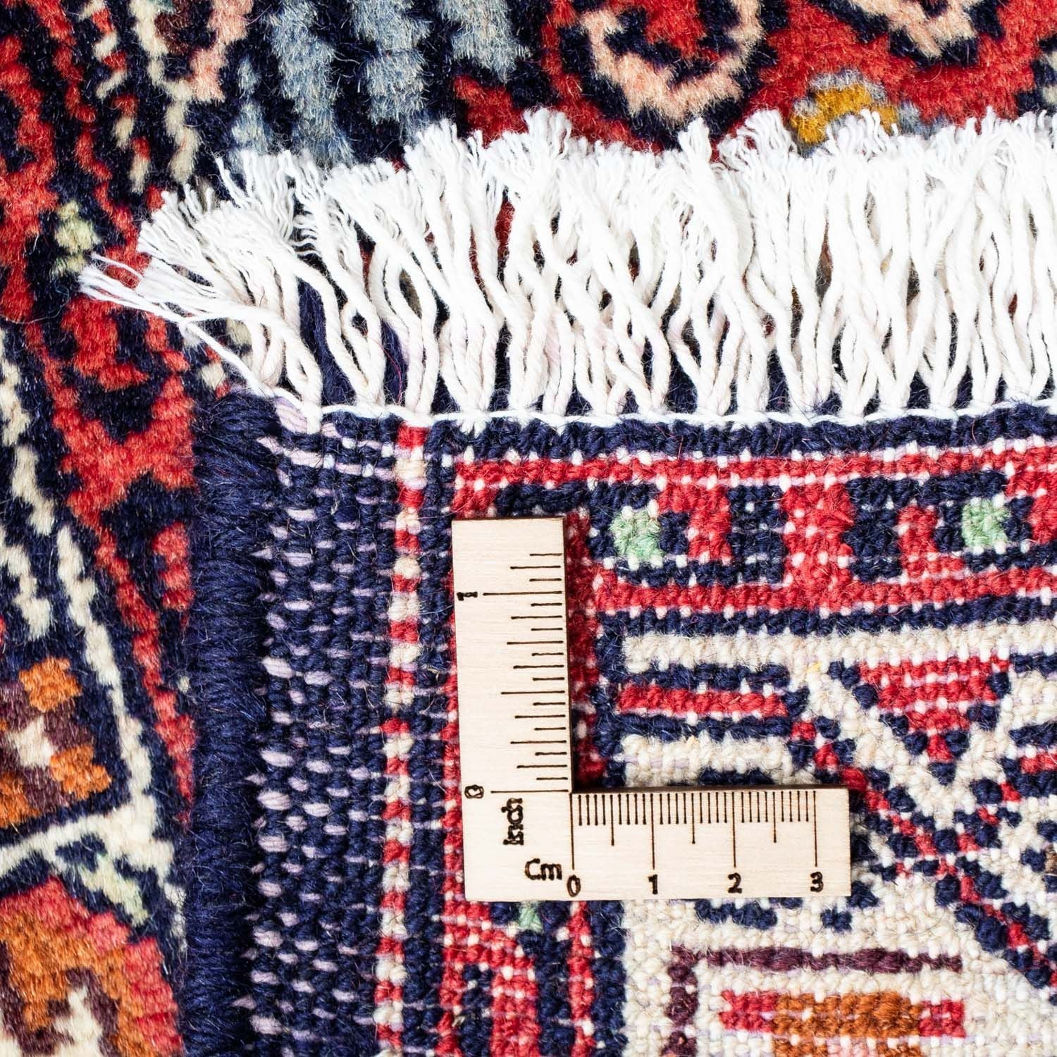 Alfombra persa - Nómada - 122 x 81 cm - rojo claro