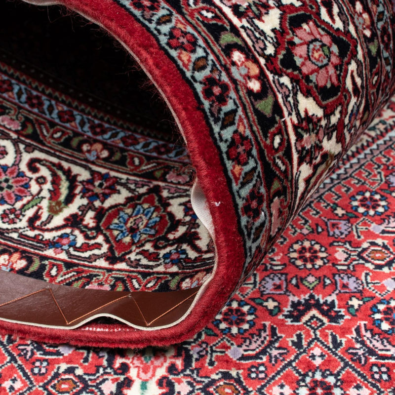 Alfombra persa - Bidjar - 218 x 134 cm - rojo