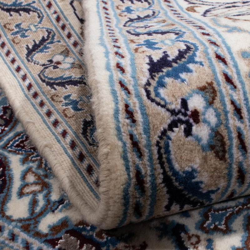 Alfombra persa - Nain cuadrado  - 205 x 193 cm - azul