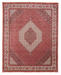 Alfombra persa - Bidjar - 312 x 256 cm - rojo claro