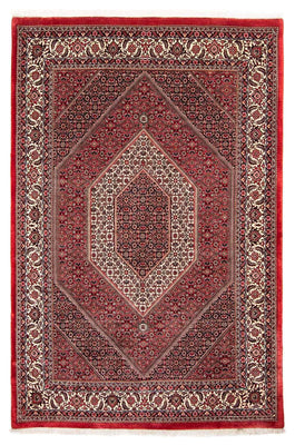 Alfombra persa - Bidjar - 250 x 171 cm - rojo oscuro