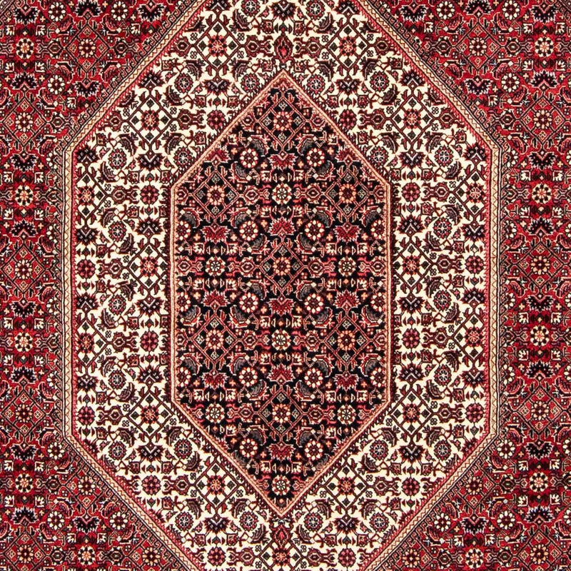 Alfombra persa - Bidjar - 250 x 171 cm - rojo oscuro