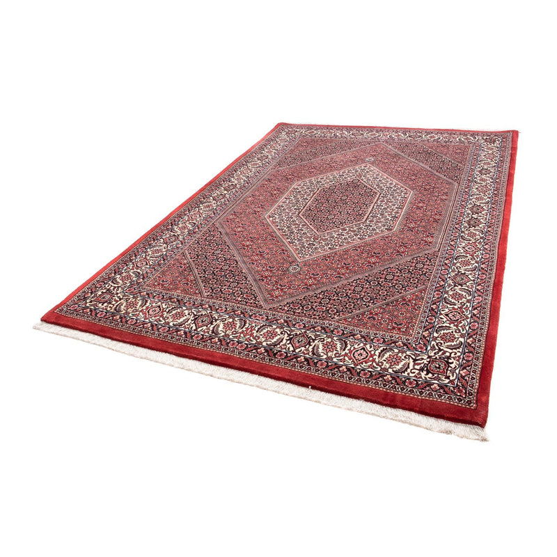 Alfombra persa - Bidjar - 250 x 171 cm - rojo oscuro