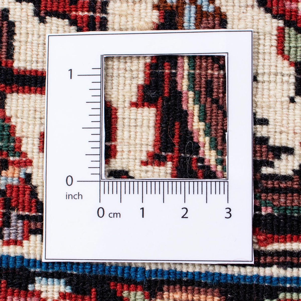 Alfombra persa - Bidjar - 250 x 171 cm - rojo oscuro