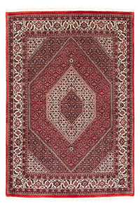 Alfombra persa - Bidjar - 240 x 168 cm - rojo oscuro