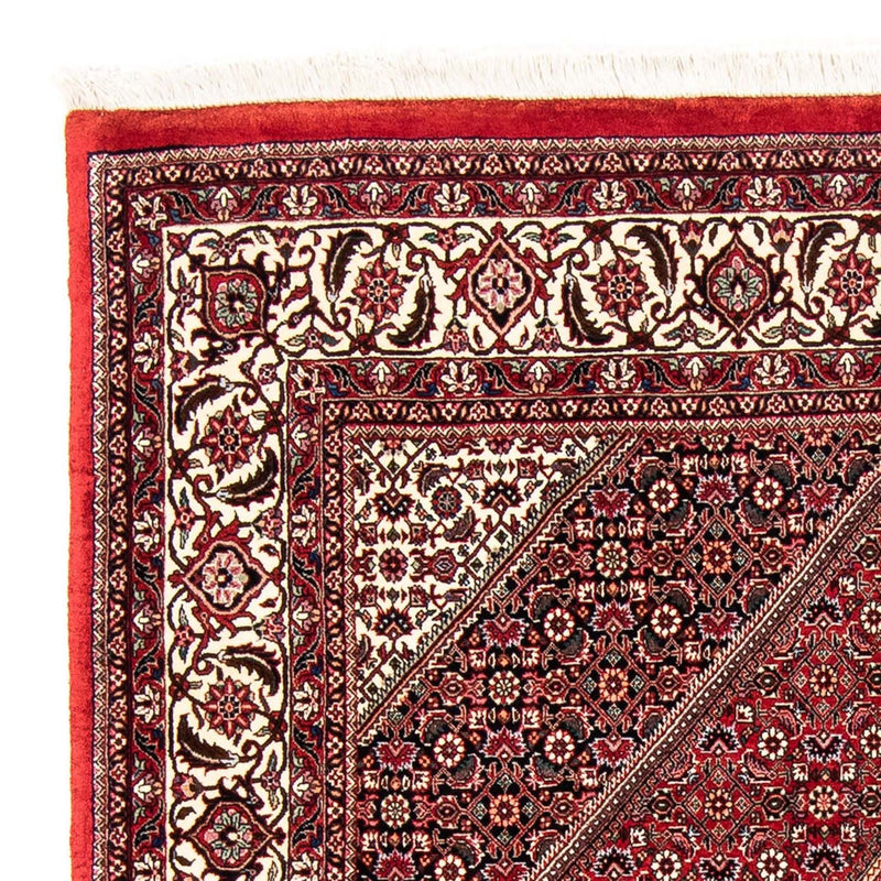 Alfombra persa - Bidjar - 240 x 168 cm - rojo oscuro
