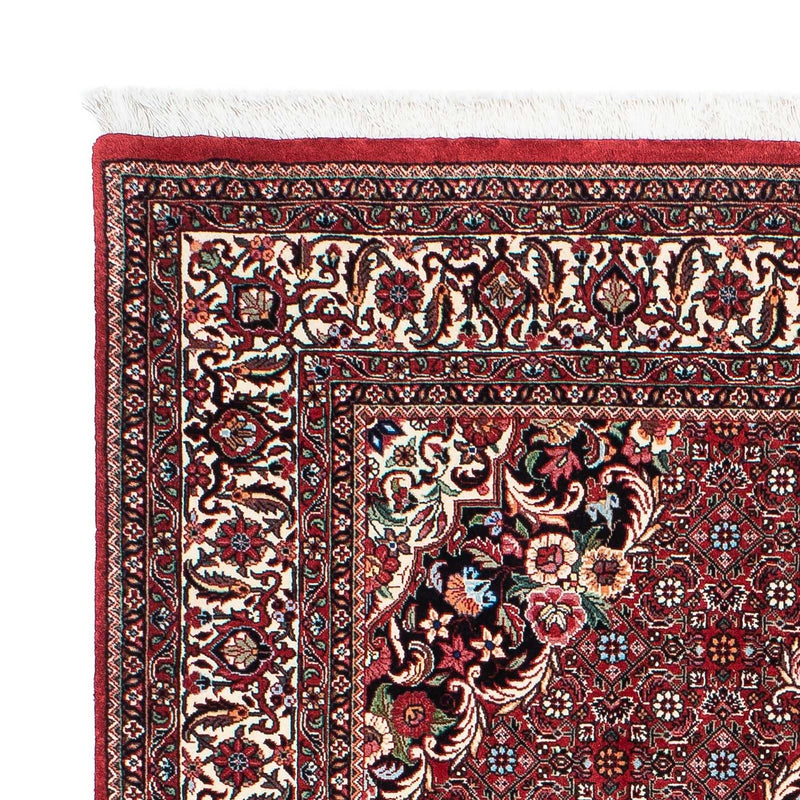 Alfombra persa - Bidjar - 182 x 130 cm - rojo