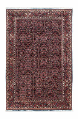 Alfombra persa - Bidjar - 182 x 108 cm - azul oscuro