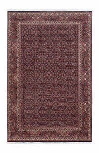 Alfombra persa - Bidjar - 182 x 108 cm - azul oscuro