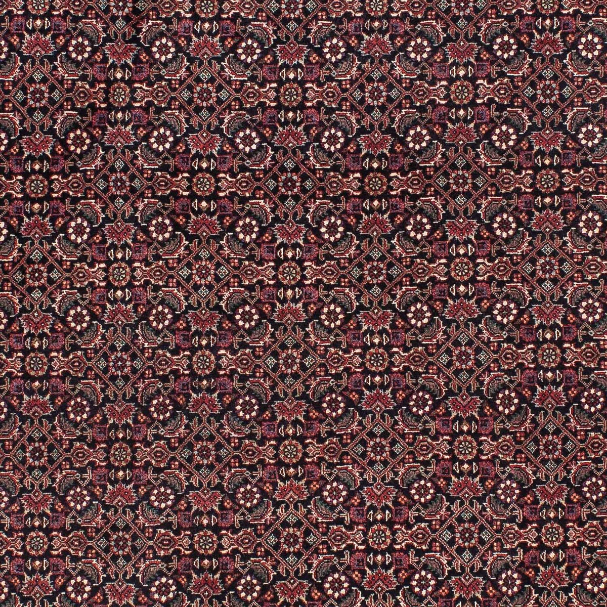 Alfombra persa - Bidjar - 182 x 108 cm - azul oscuro