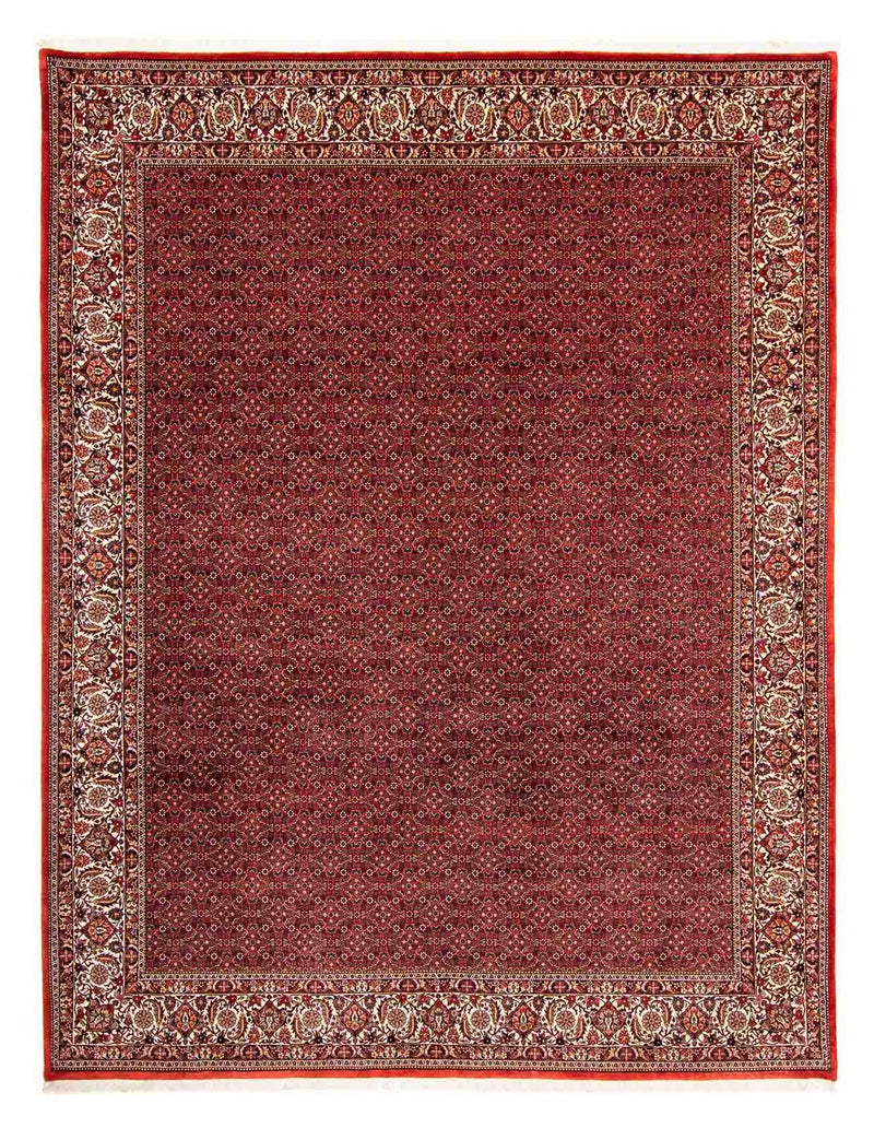 Alfombra persa - Bidjar - 400 x 308 cm - rojo oscuro