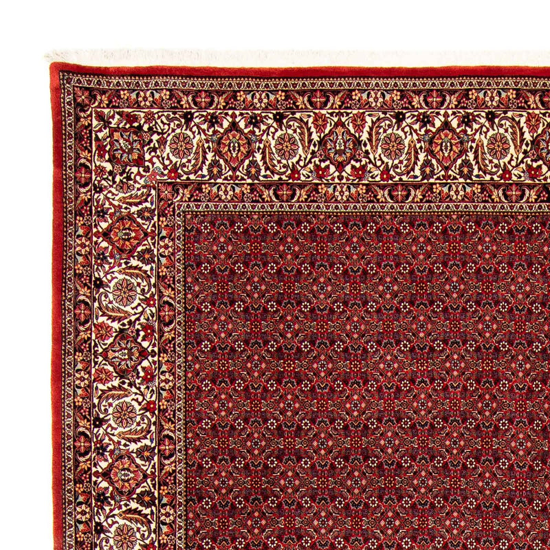 Alfombra persa - Bidjar - 400 x 308 cm - rojo oscuro