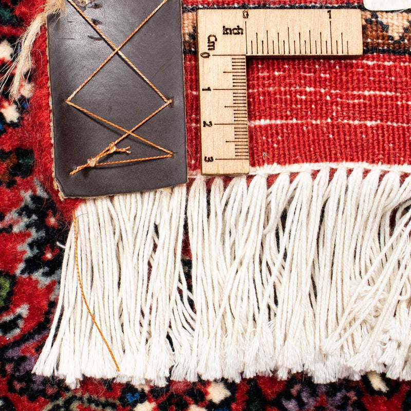 Alfombra persa - Bidjar - 400 x 308 cm - rojo oscuro