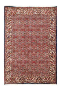 Alfombra persa - Bidjar - 245 x 170 cm - rojo claro