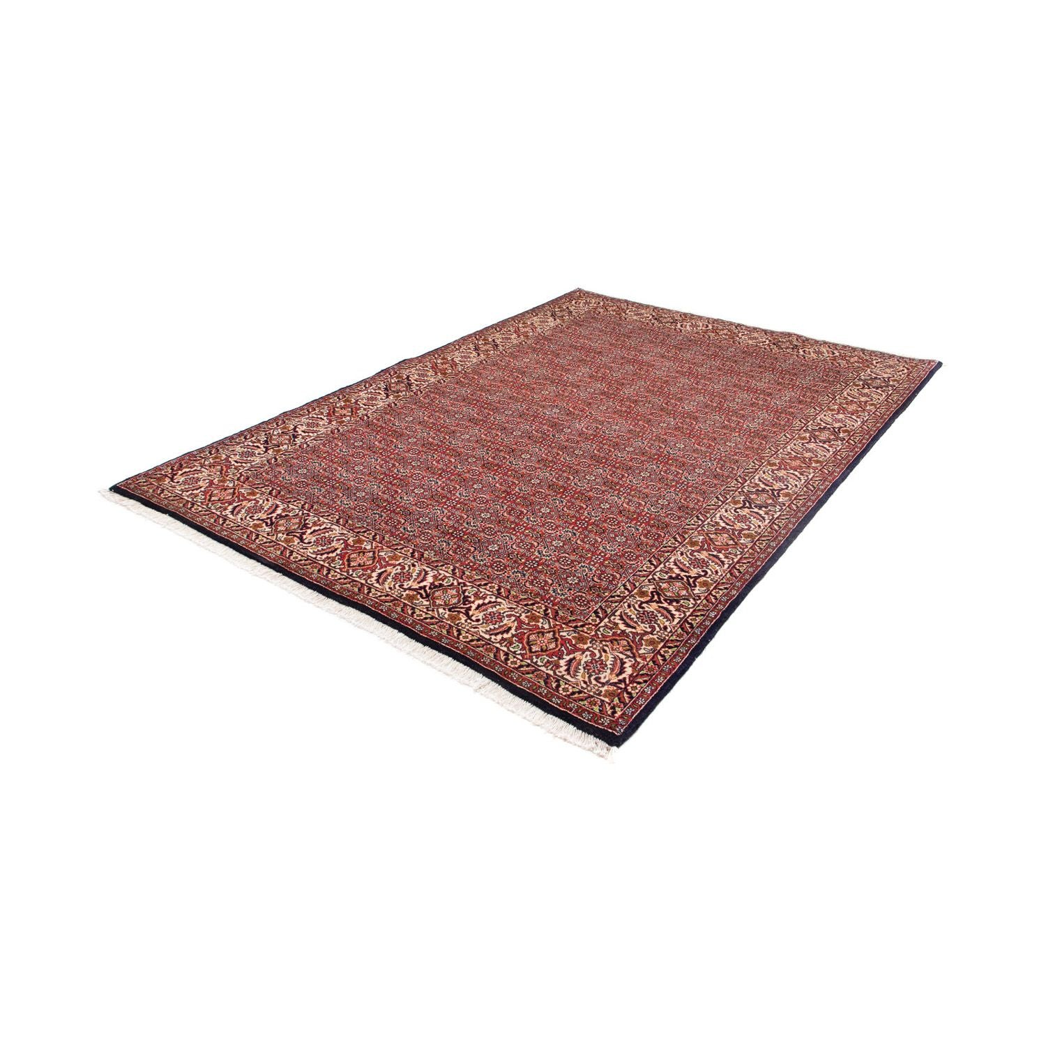 Alfombra persa - Bidjar - 245 x 170 cm - rojo claro