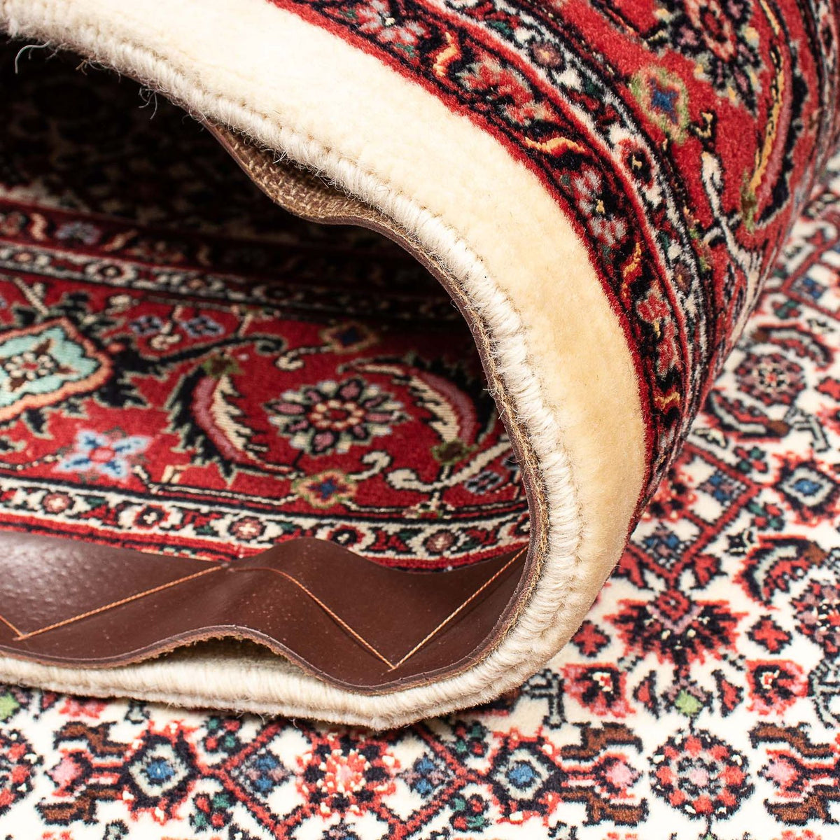 Alfombra persa - Bidjar - 208 x 147 cm - beige