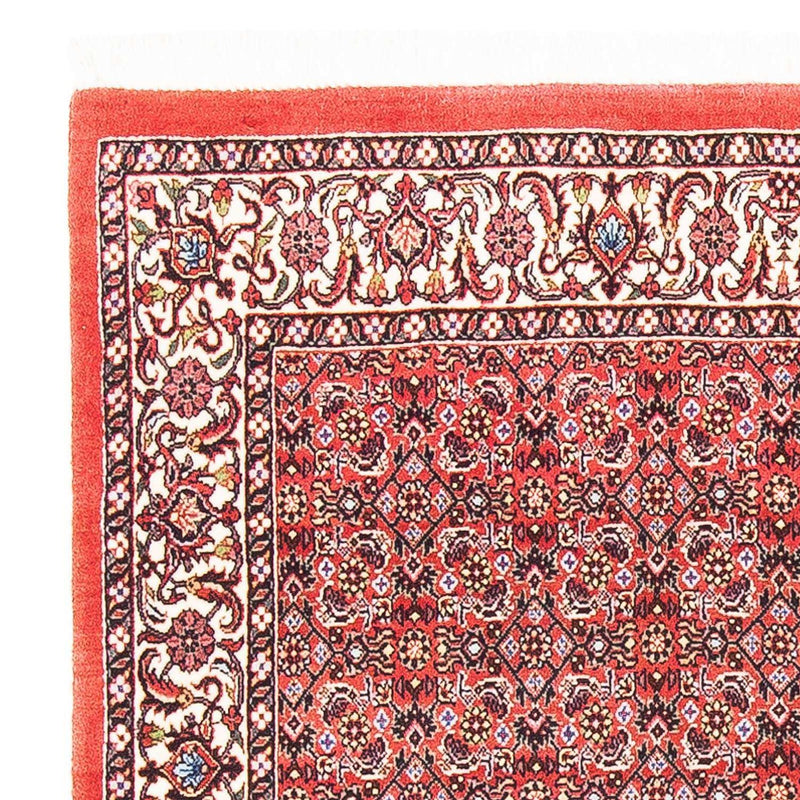 Alfombra persa - Bidjar cuadrado  - 105 x 101 cm - rojo
