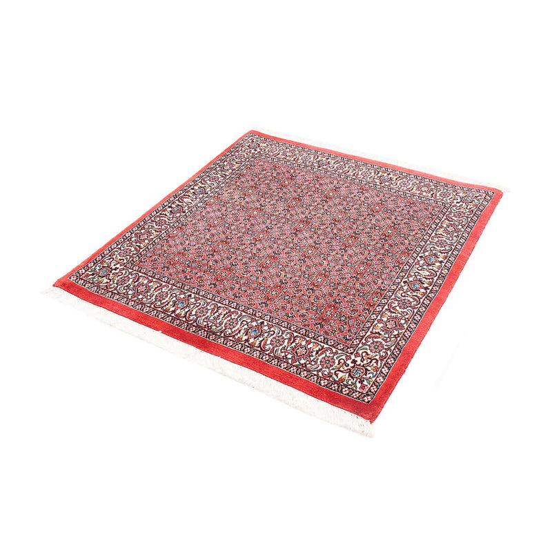 Alfombra persa - Bidjar cuadrado  - 105 x 101 cm - rojo