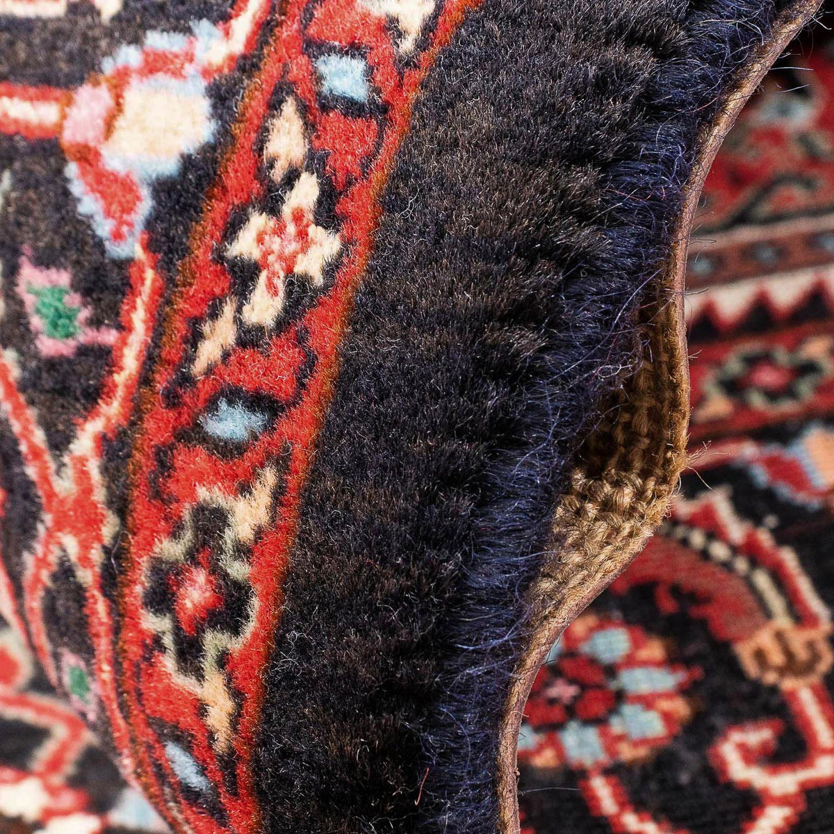 Alfombra persa - Bidjar - 173 x 110 cm - rojo claro