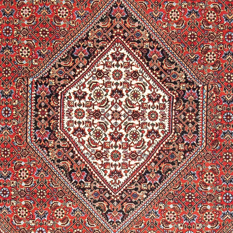 Alfombra persa - Bidjar - 174 x 112 cm - rojo claro