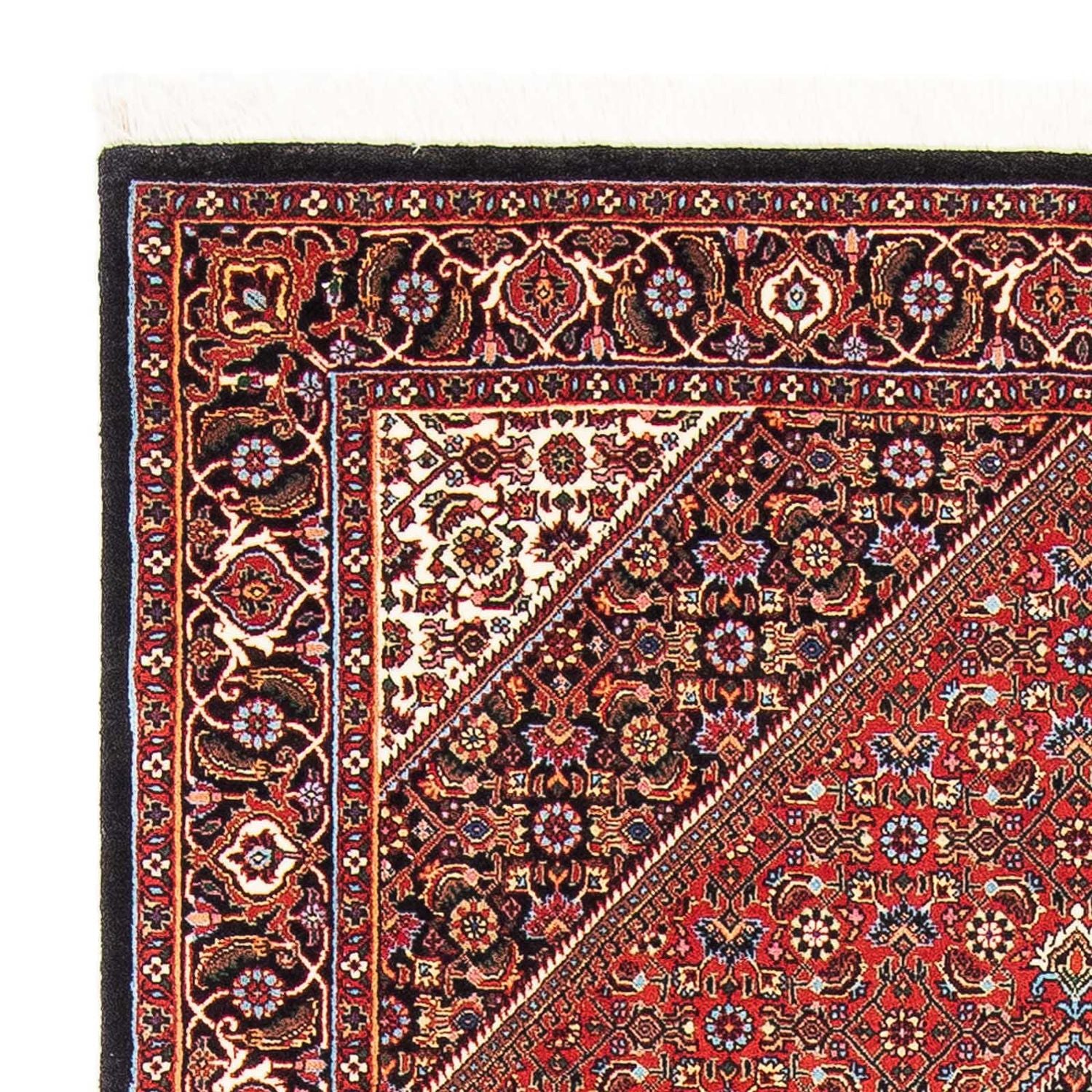 Alfombra persa - Bidjar - 174 x 112 cm - rojo claro