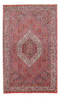 Alfombra persa - Bidjar - 180 x 111 cm - rojo claro