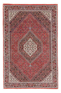 Alfombra persa - Bidjar - 173 x 112 cm - rojo