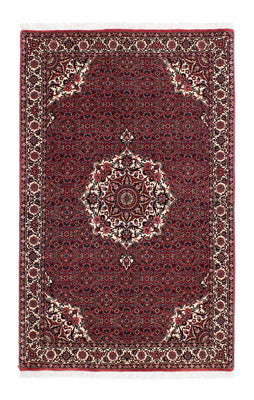 Alfombra persa - Bidjar - 180 x 112 cm - rojo
