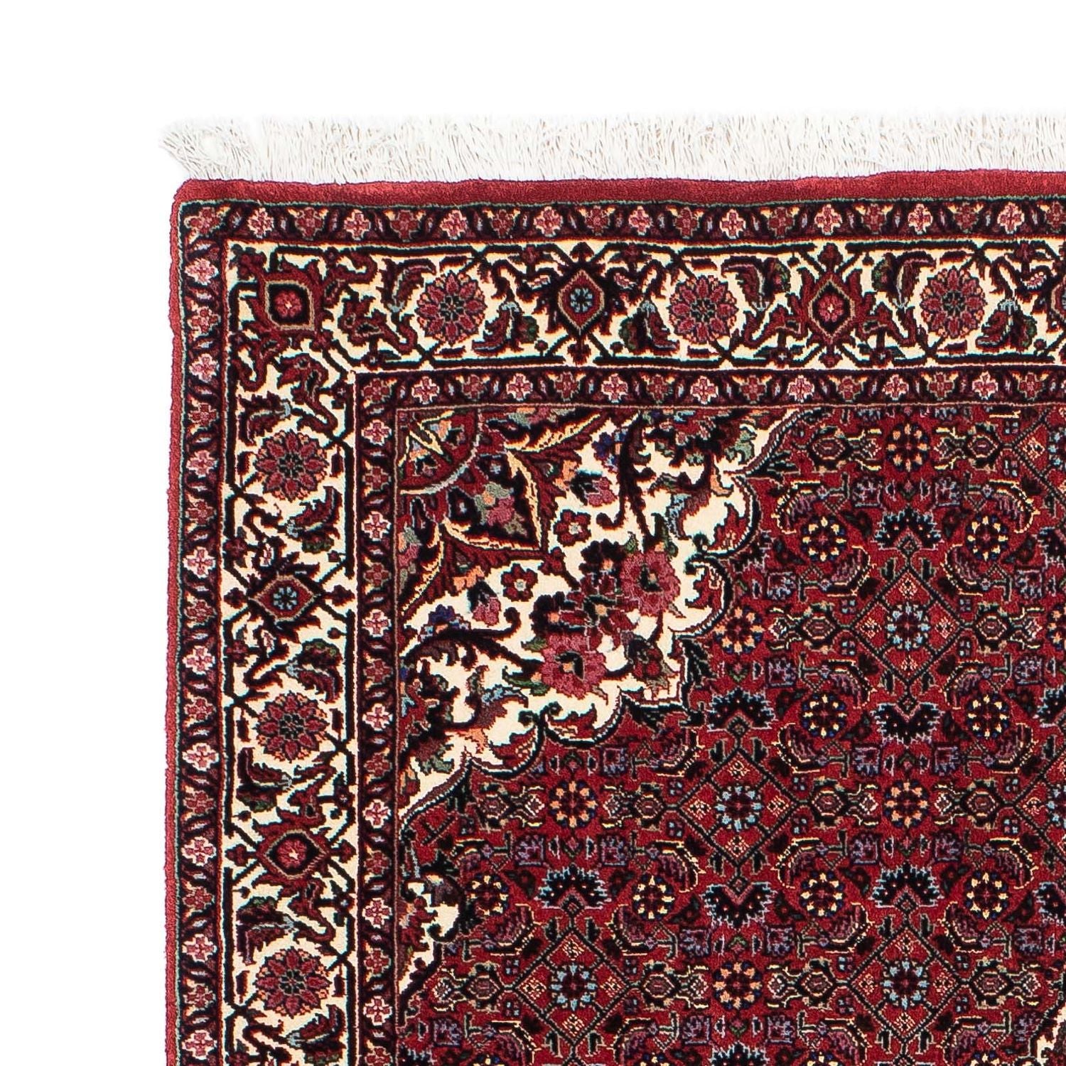 Alfombra persa - Bidjar - 180 x 112 cm - rojo