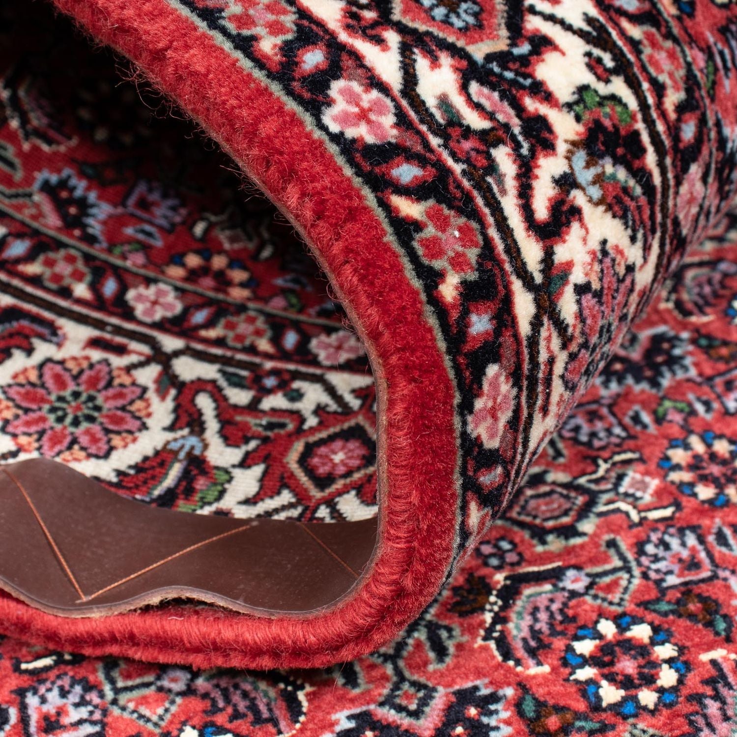Alfombra persa - Bidjar - 180 x 112 cm - rojo
