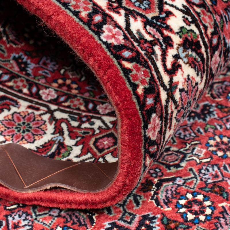 Alfombra persa - Bidjar - 180 x 112 cm - rojo