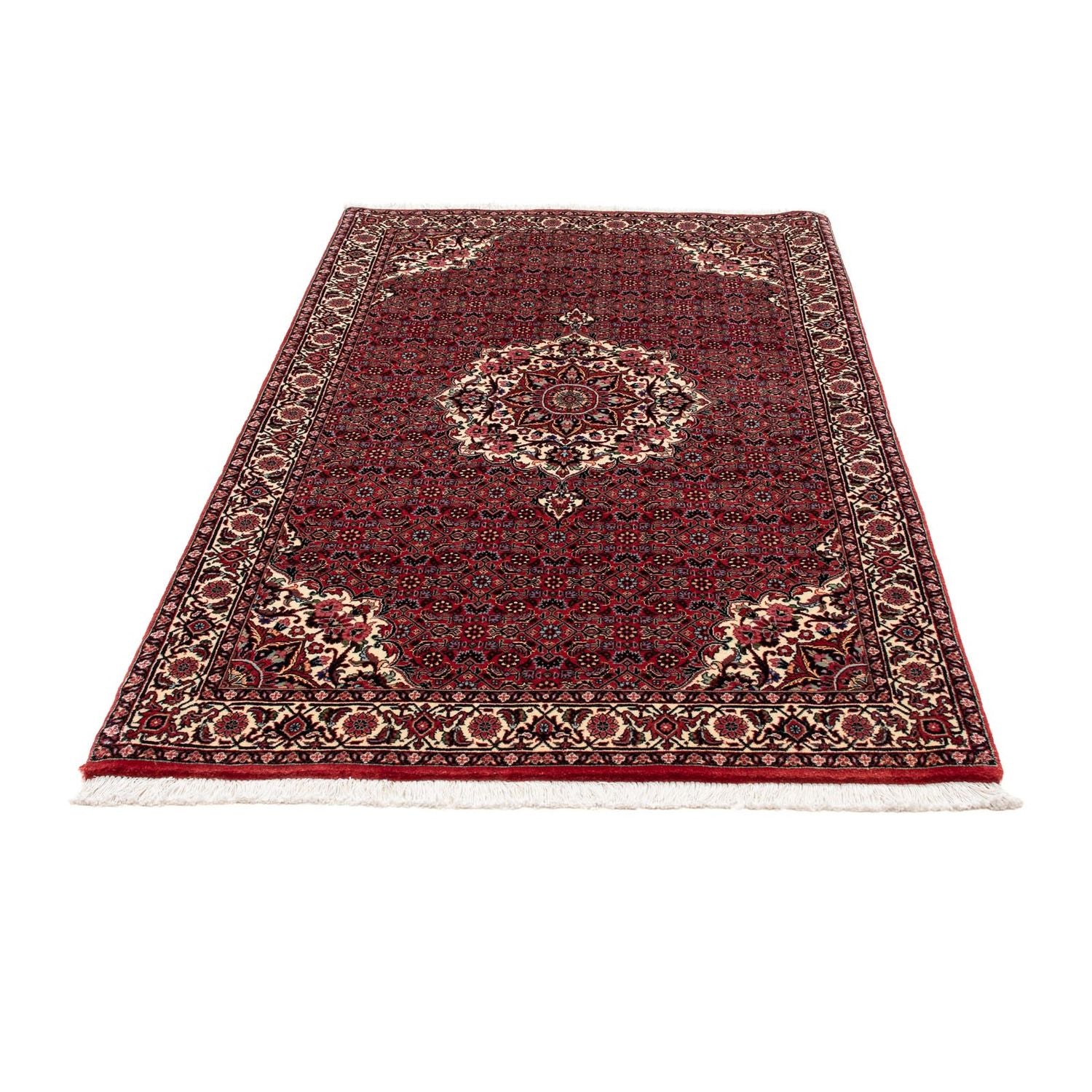 Alfombra persa - Bidjar - 180 x 112 cm - rojo