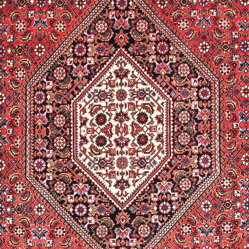 Alfombra persa - Bidjar - 180 x 111 cm - rojo
