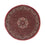 Alfombra persa - Bidjar redondo  - 155 x 155 cm - rojo oscuro